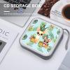 JKLPOMN CD/DVD Storage Case,Chihuahua Dog Pineappleprinted 40 Capacity CD Binder DVD Storage Holder with Zippers,CD Box, DVD Box Storage Rack, CD Wallet view 4