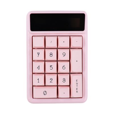 QERPON KM17 Mechanical Numeric Keypad 17Keys Numpad Keyboard Calculator Efficient Data Entry, Hot Swappable for Computers