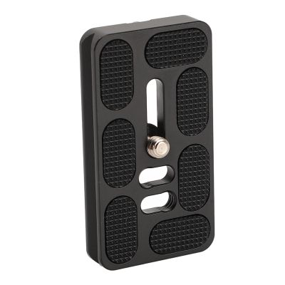 38mm Arca Quick Release Plate with Standard 1/4in Thread, Non Slip Rubber Pads, Suitable for Cameras, Tripods and Photography Equipment, Aluminum Alloy Construction