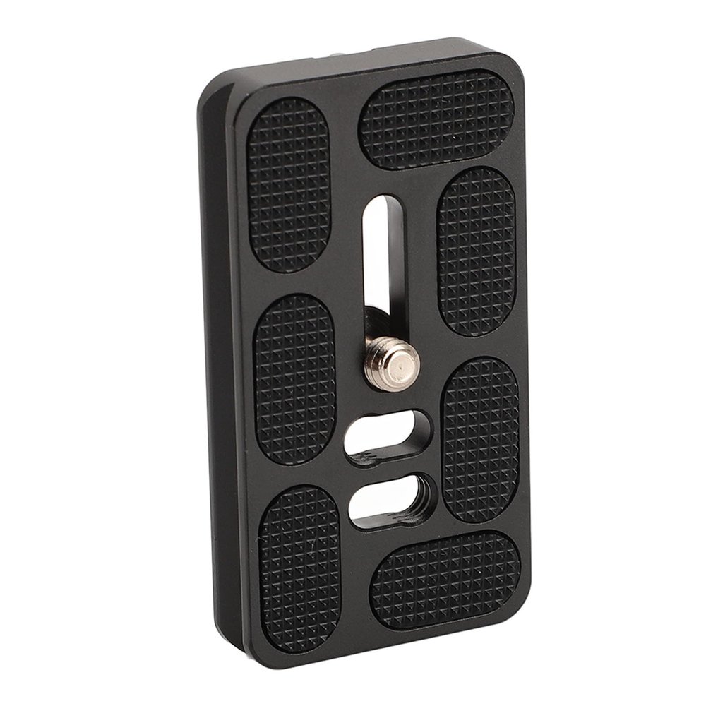 38mm Arca Quick Release Plate with Standard 1/4in Thread, Non Slip Rubber Pads, Suitable for Cameras, Tripods and Photography Equipment, Aluminum Alloy Construction