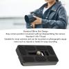 38mm Arca Quick Release Plate with Standard 1/4in Thread, Non Slip Rubber Pads, Suitable for Cameras, Tripods and Photography Equipment, Aluminum Alloy Construction view 2