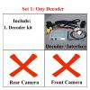 Front Rear View Camera Compatible with Mercedes Benz B Class W242 W246 2012-2018 OEM Display Screen Upgrade Parking Video System Backup CAM(Only Decoder Kit,NTG 5.0 5.1 5.2) view 2