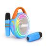 20W Portable Wireless Bluetooth Speaker with Two Microphones Mini Karaoke (Blue) view 1