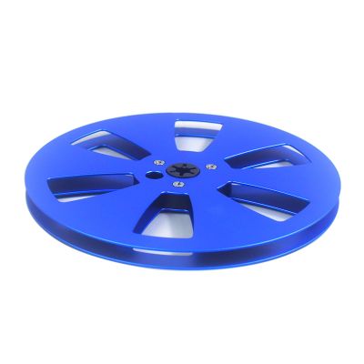 QERPON 1/4 7inch Empty Reel for Reel to Reel Tape Recorders for Open Reel Sound Deck, Aluminum Alloy Reel