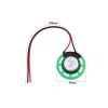 eMagTech 5Pcs Mini Speaker Toy Magnetic Speaker Internal Replacement Speaker 8 Ohm 0.5W for DIY Electronics Games 26mm Cable Length 100mm Green view 4