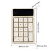 QERPON KM17 Mechanical Numeric Keypad 17Keys Numpad Keyboard Calculator Efficient Data Entry, Hot Swappable for Computers view 3