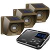 LSLSL Solar Driveway Alarms Wireless Outdoor 1/3Mile Long Range Weatherproof Rechargeable Motion Directors Home Security System Power, Garden & Hand Tools(W1T3 (Brown)) view 1