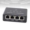 RJ45 Connector Splitter with USB Power Cable: 1000Mbps High Speed Gigabit Ethernet for Wide Compatibility with Computers, TVs, and Game Consoles (1 to 4) view 1