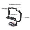 FEICHAO EOS R5 Mark II Camera Cage Aluminum Alloy Camera Rig with Cold Shoe Protective Frame Compatible with EOS R5II, EOS R6II, EOS R5, EOS R6, EOS R5C Camera view 2