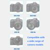 FEICHAO EOS R5 Mark II Camera Cage Aluminum Alloy Camera Rig with Cold Shoe Protective Frame Compatible with EOS R5II, EOS R6II, EOS R5, EOS R6, EOS R5C Camera view 4