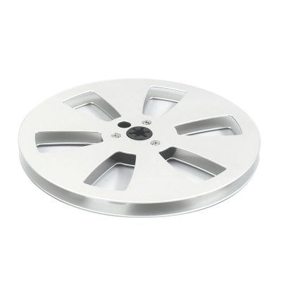 hokojix Aluminum Alloy 1/4inch 7inch Empty Reel for Reel to Reel Tape Recorders 6 Hole Reel for Open Reel Sound Deck