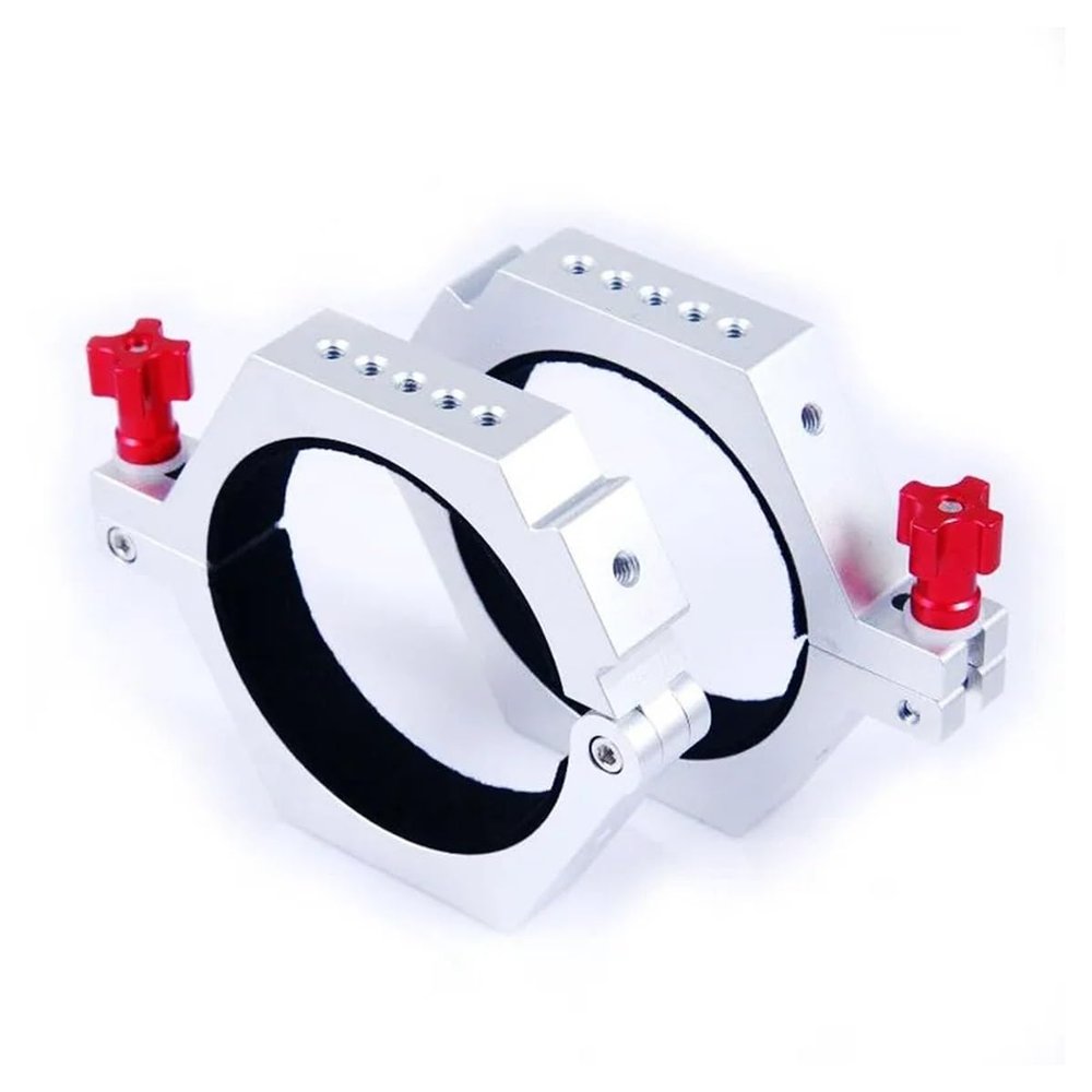 80mm 90mm 95mm 100mm 114mm Telescope Tube Hoop Astronomical Telescope Accessories (Pair)(90mm-S8231)