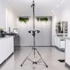 Hair Art Collapsible Stainless-Steel Mannequin Tripod with Tray & Foot Paddle view 2