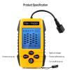 Brilluxa Fish Finder, LCD Depth Sounder with Alarm and Transducer, LED Backlit Display Sonar, Portable Fishfinder for Boat Kayak Ice Fishing Outdoor Use view 3