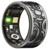 Smart Ring for Men Smart Ring Women Heart Rate Monitor Sleep Tracker Health Ring Fitness Tracker Gesture Control GPS Pedometer Calories Step Counter IP68 Waterproof Compatible with iOS Android Phones view 1