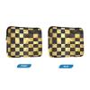 Laptop Sleeve Case 13-14 Inch Soft Laptop Sleeves Checker Metal Vintage Gold Travel Laptop Bag Handbag for Work Travel case para Laptop Medium view 2
