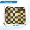 Laptop Sleeve Case 13-14 Inch Soft Laptop Sleeves Checker Metal Vintage Gold Travel Laptop Bag Handbag for Work Travel case para Laptop Medium view 3