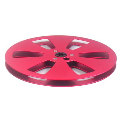 hokojix Aluminum Alloy 1/4inch 7inch Empty Reel for Reel to Reel Tape Recorders 6 Hole Reel for Open Reel Sound Deck
