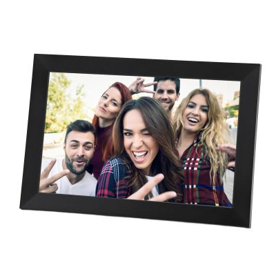 10 inch Digital Picture Frame, 1+16GB Digital Photo Frame, Wall Mountable, Auto Rotate, 1280x800 Screen, Share Photos Videos via App (US Plug)