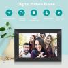 10 inch Digital Picture Frame, 1+16GB Digital Photo Frame, Wall Mountable, Auto Rotate, 1280x800 Screen, Share Photos Videos via App (US Plug) view 2