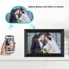 10 inch Digital Picture Frame, 1+16GB Digital Photo Frame, Wall Mountable, Auto Rotate, 1280x800 Screen, Share Photos Videos via App (US Plug) view 4