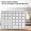 flexman BT3.0 Numeric Keyboard, 150H Working Time Ultra Thin Portable Number Pad Rechargeable Numeric Keypad Numpad 26 Keys, Financial Accounting Numeric Pad view 2
