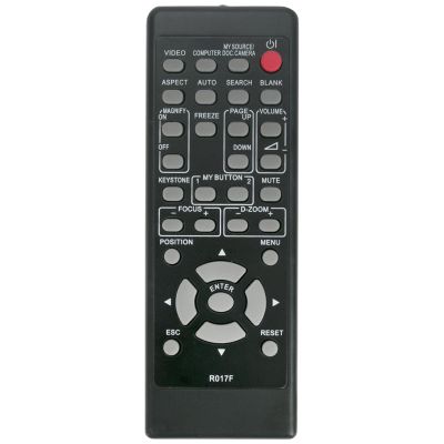 Allimity R017F Replacement Remote Replacement for Hitachi LED Projector R016F CP-EX250 CP-A302WN CP-AW2519N CP-EX251N CP-AW312WN CP-D27WN CP-D32WN CP-DW25WN CP-EW250N CP-X3021WN