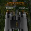 Ciannocrem 12x42 Binoculars for Adults High Powered with Phone Adapter,Build by Powerful Glasses Large View to Watch Football Games,a Travel,Hiking,Bird Watching,Survival and Hunting Gadgets for Men view 3