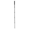 C 222 Carbon Fiber Monopod, DSLR Camera Telescopic Mountaineering Cane, Portable with Foam Handle, Quick Locking System, 5 Section Foldable to 45cm, Extends to 165cm, Lightweigh view 3