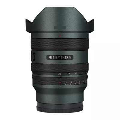 Lens Skin Anti-Scratch Camera Vinly Wrap Sticker for Sony FE 16-25mm F2.8 G Body Protective Film Decal Coat FE 2.8/16-25 G 2.8(Turquoise Green)