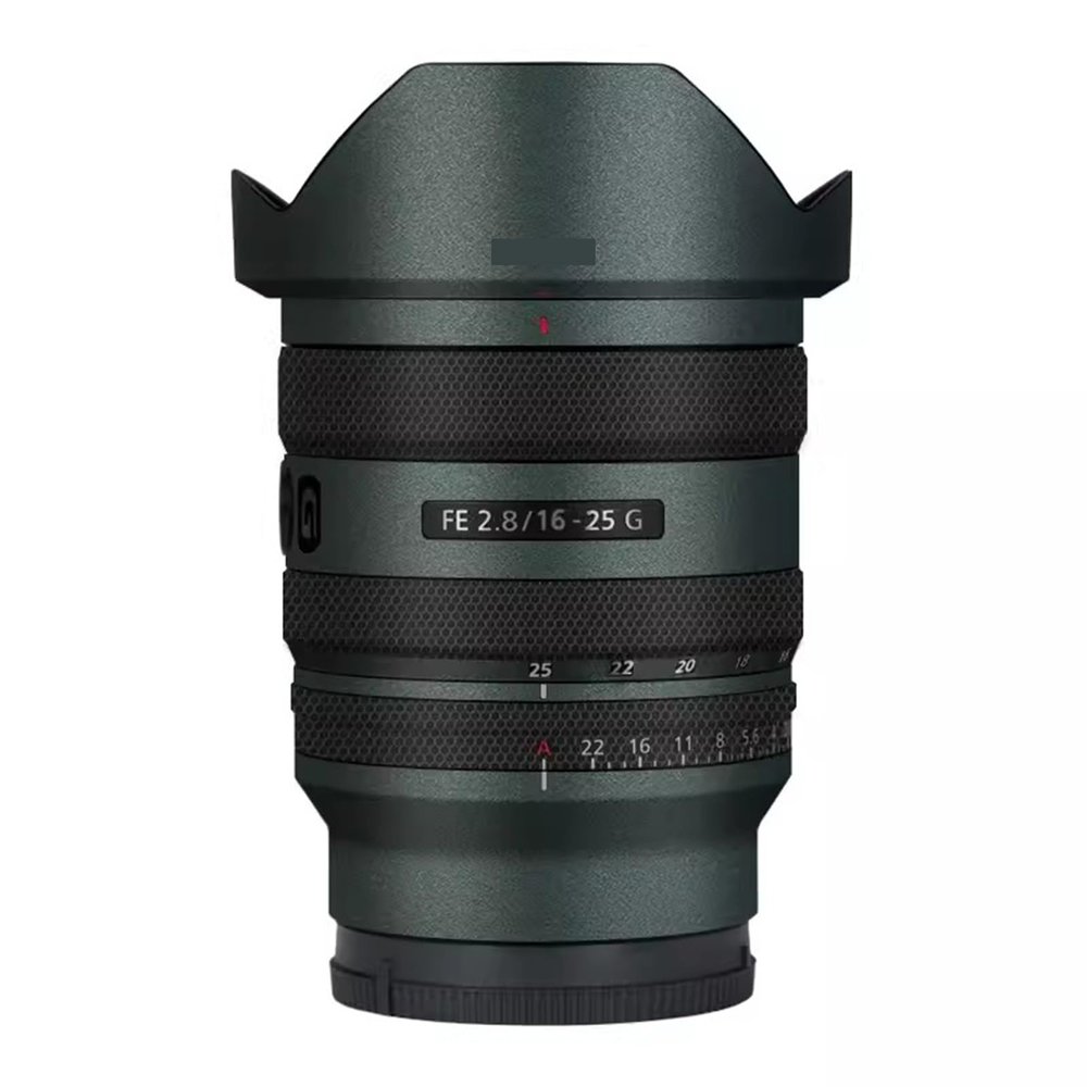 Lens Skin Anti-Scratch Camera Vinly Wrap Sticker for Sony FE 16-25mm F2.8 G Body Protective Film Decal Coat FE 2.8/16-25 G 2.8(Turquoise Green)
