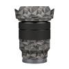 for Sony FE 16-35mm F4 ZA Camera Lens Body Sticker Vinyl Wrap Film Skin Anti-Scratch Decorative Decal Protector Coat FE 4/16-35 4(Triangle Titanium) view 1