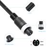 4 Pin Aviation Backup Camera Extension Cable, Car Video Cable, Dash Cam Rear View Camera Extension Cord, for CCTV Rearview Camera Truck Trailer (15m / 49.2ft) view 4