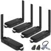 LIULANZ Wireless HDMI 4 Receiver and Transmitter USB-C Extender Kit,Plug & Play 165FT Portable 2.4G/5G Wirelessly Simultaneous Expansion for Multiple Screens from Laptop and Camera to TVs,Projectors view 1