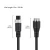 4 Pin Backup Camera Extension Cable, Dash Cam Rear View Camera Extension Cord, Reverse Camera Extension Wire (15m / 49.2ft) view 3
