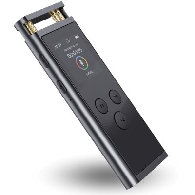 Digital Voice Recorder with Voice Activated Recording & Playback, 3072kbps Audio Recorder Dictaphone, Aluminum Alloy Body with 64GB Storage for Lectures, Meetings,Interviews by FoCase Rec