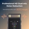 Digital Voice Recorder with Voice Activated Recording & Playback, 3072kbps Audio Recorder Dictaphone, Aluminum Alloy Body with 64GB Storage for Lectures, Meetings,Interviews by FoCase Rec view 2