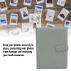 80 Pockets Photo Album for WIDE400/300/210 Instant Camera Film, Retro PU Leather Photo Album Wallet PU Leather Photo Album for 5Inch Photos (Green) view 3
