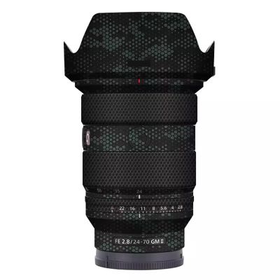 Skin Lens Camera Skin Wrap Vinly Protecticve Sticker for Sony FE 24-70mm F2.8 GM II Photography Accessories FE 2.8/24-70 GM II 2.8(Mamba Green)