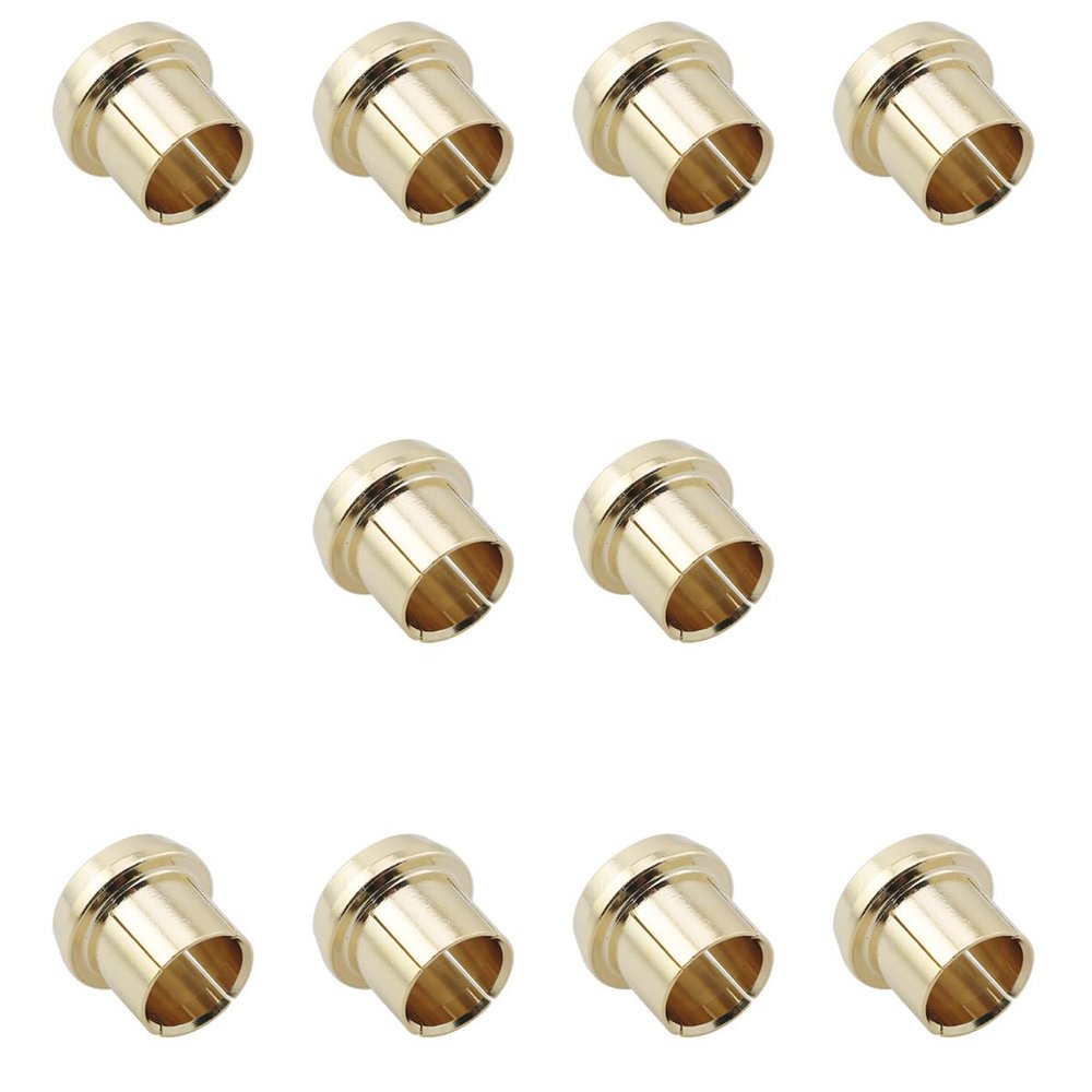 ZYAMY 10PCS RCA Noise Shield Gold Plated RCA Dust Cover Protective Cover Receptacle End Cap Blocking Oxidation Signal Interference for Speakers Amplifiers Audio Equipment