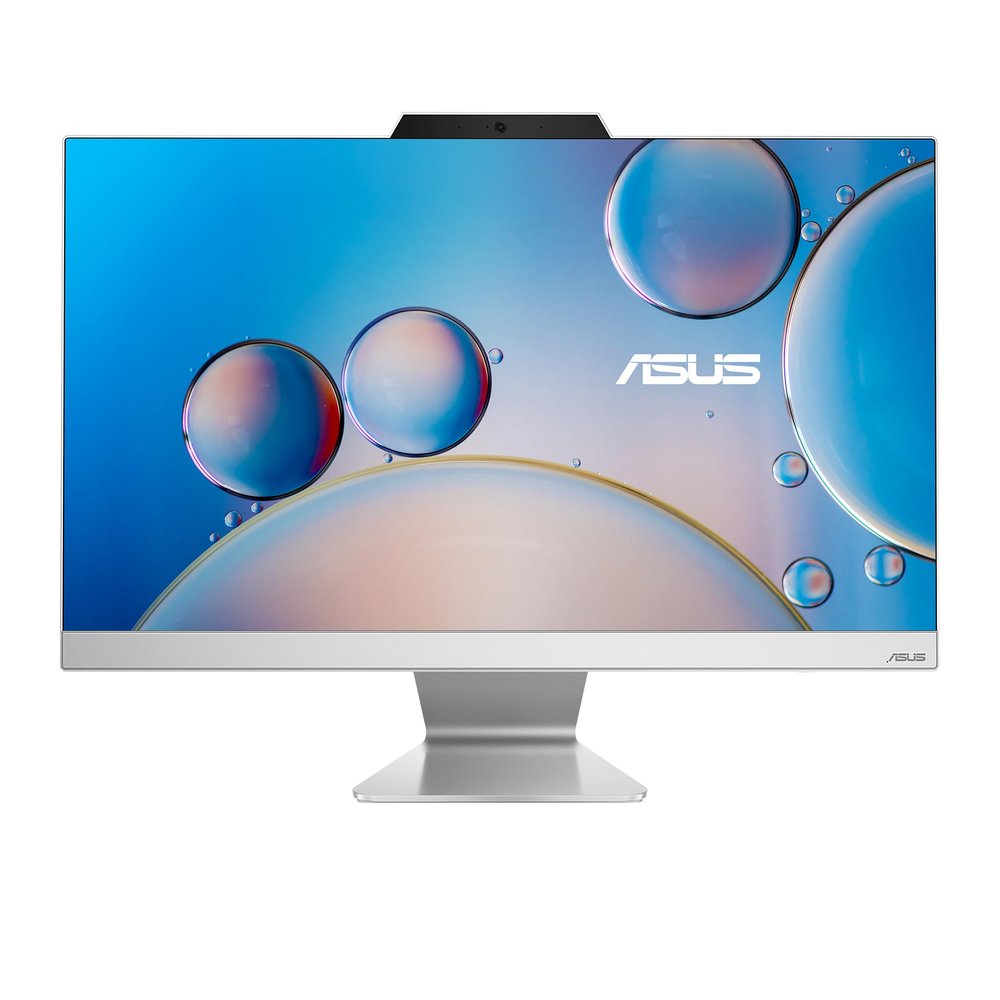 ASUS A3402WBA-WS503T Desktop, 10 Core Intel i5-1235U Intel Iris Xe Graphics, 24GB DDR4 4TB M.2 SSD, 23.8" FHD IPS Touchscreen Display, Wi-Fi, RJ-45, HDMI v1.4, Windows 10 Pro, White, Free 32GB USB