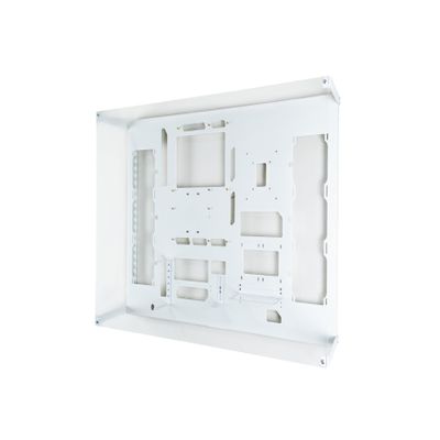 ABK Design, Wall Mount Computer Case - Wall Mount ATX Case - Wall PC Case for PC Gaming - Computer Cases for PC Computer - Pc Case - Gaming PC Case (Wall Computer Case + Plexiglass, White)