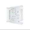 ABK Design, Wall Mount Computer Case - Wall Mount ATX Case - Wall PC Case for PC Gaming - Computer Cases for PC Computer - Pc Case - Gaming PC Case (Wall Computer Case + Plexiglass, White) view 1