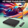 DVD Player Region Free DVD Players for TV, 1080P Upscaling, USB Input, HDMI RCA Cable Included, Breakpoint Memory, Built-in PAL NTSC, DVD CD Player for Home Plays Multi-Format (Model-168 Non-Blu-ray) view 2