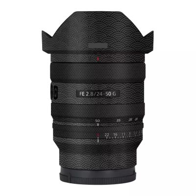 Camera Skin Wrap Lens Skins Protector for Sony FE 24-50mm F2.8 G Anti-Scratch Coat Wrap Cover Sticker FE 2.8/24-50 G 2.8(Auspicious Clouds Black)