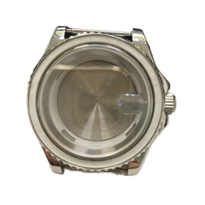 LFVFGHARAL Replacement 40MM Stainless Steel Watch Case Compatible with Miyota 8215 8200 821A Automatic Mechanical Movement Compatible with Mingzhu 2813 Watch Cover Watch case(No Ring)