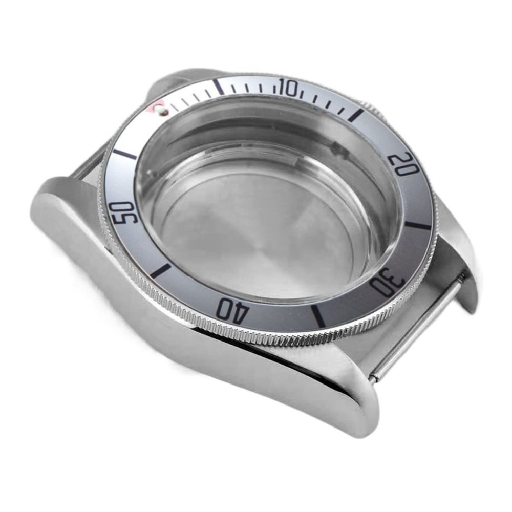 LFVFGHARAL Watches Accessories Watch Cases Compatible with Eta2824, St2130, Sw200, P5000 Stainless Steel Sapphire 10atm Waterproof Watch case(C)