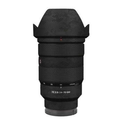 Lens Skin Vinyl Wrap Film Camera Protective Sticker Protector Coat for Sony FE 24-70mm F2.8 GM Photography Accessories FE 2.8/24-70 GM 2.8(Mamba Black)