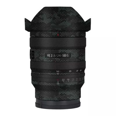 Camera Skin Wrap Lens Skins Protector for Sony FE 24-50mm F2.8 G Anti-Scratch Coat Wrap Cover Sticker FE 2.8/24-50 G 2.8(Mamba Green)
