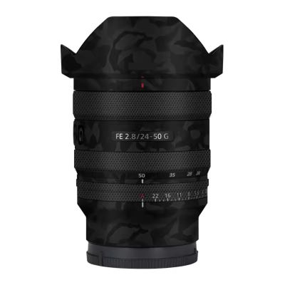 Camera Skin Wrap Lens Skins Protector for Sony FE 24-50mm F2.8 G Anti-Scratch Coat Wrap Cover Sticker FE 2.8/24-50 G 2.8(Shadow Camo Black)